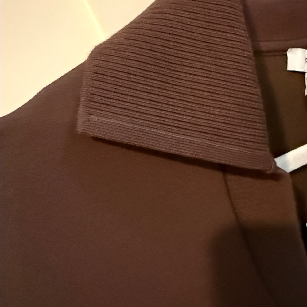 NWT Reiss Bernie Sweatshirt in Chocolate | Retail $230 - Picture 6 of 10